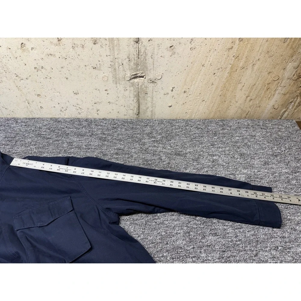 Tommy Hilfiger Mens Navy Blue Cotton Field Jacket XL XM04553 400 DWS NEW